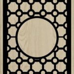 Decorative Slotted Panel 394 Pattern PDF File