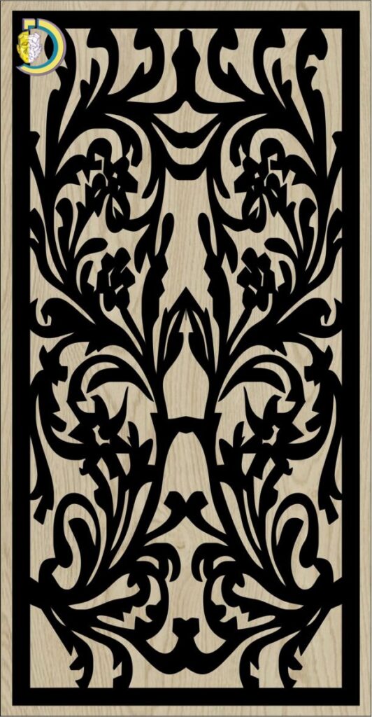 Decorative Slotted Panel 396 Pattern PDF File