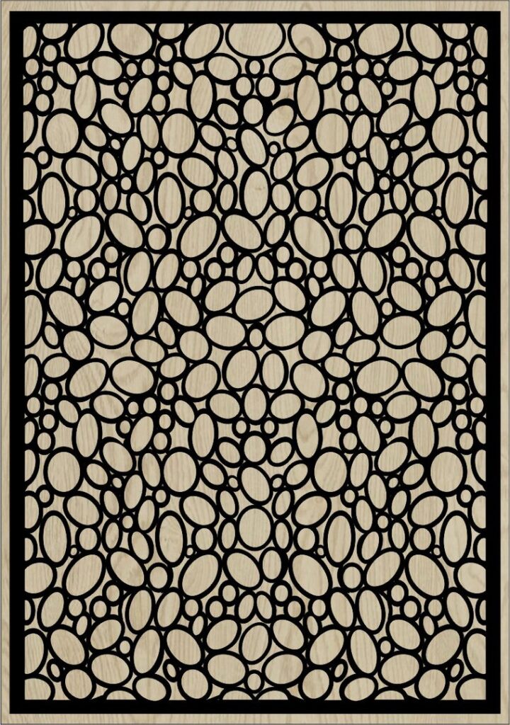 Decorative Slotted Panel 40 Pattern PDF File