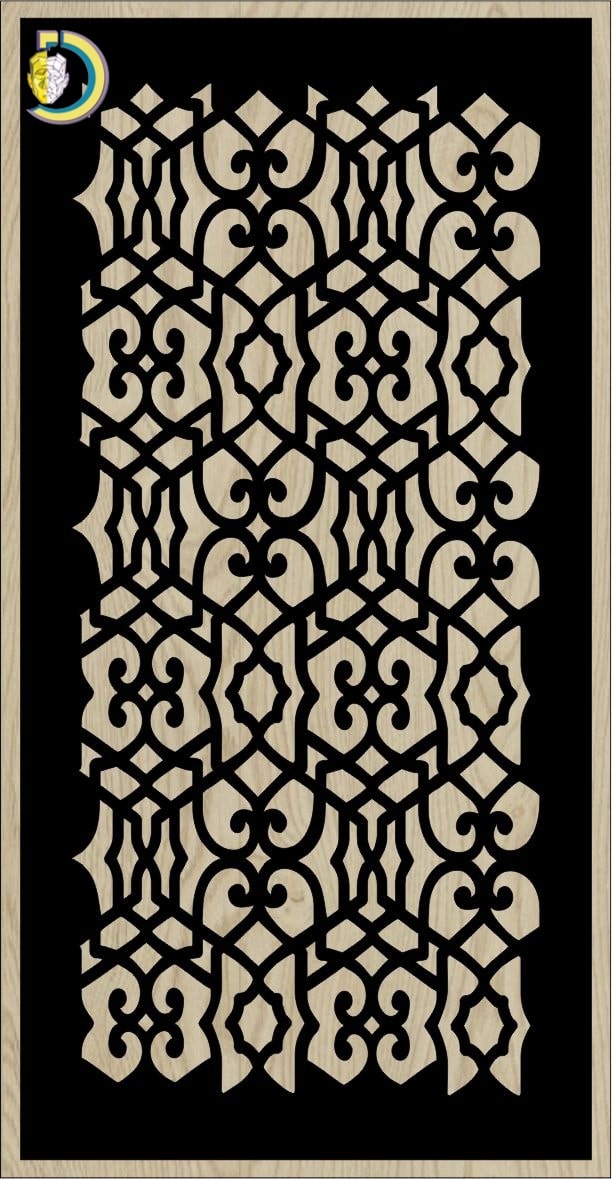 Decorative Slotted Panel 400 Pattern PDF File