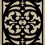 Decorative Slotted Panel 402 Pattern PDF File