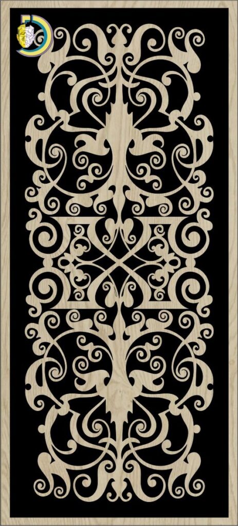 Decorative Slotted Panel 405 Pattern PDF File