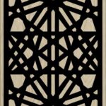 Decorative Slotted Panel 419 Pattern PDF File