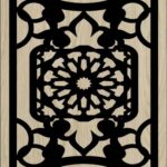 Decorative Slotted Panel 42 Pattern PDF File