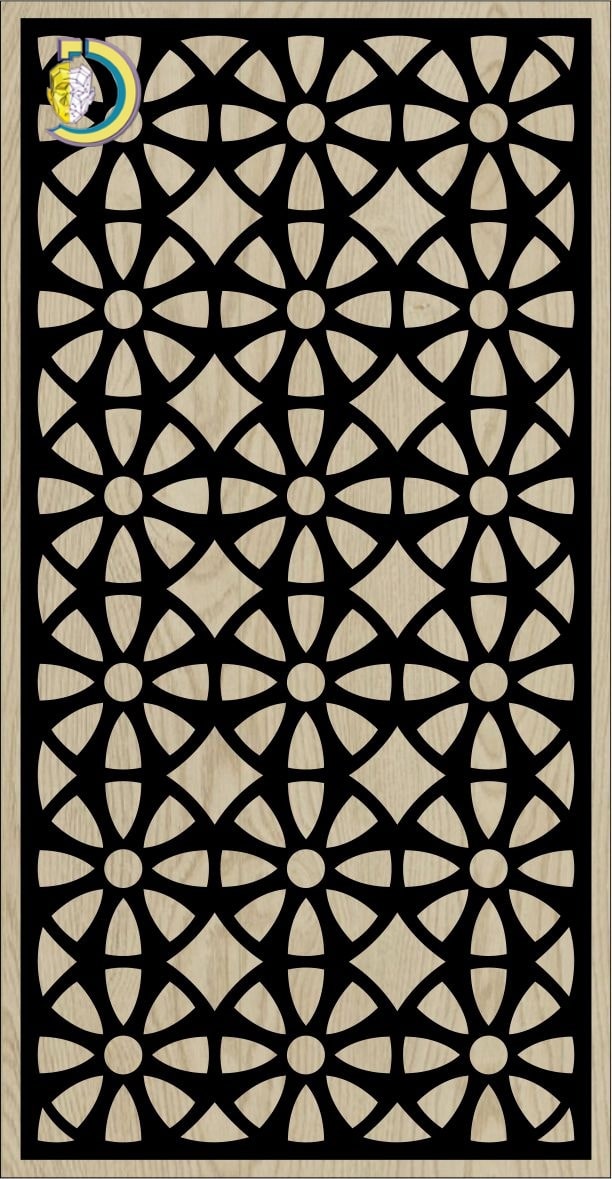 Decorative Slotted Panel 420 Pattern PDF File