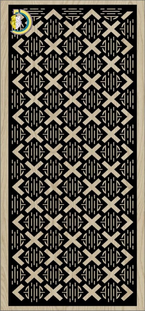 Decorative Slotted Panel 423 Pattern PDF File