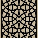 Decorative Slotted Panel 427 Pattern PDF File