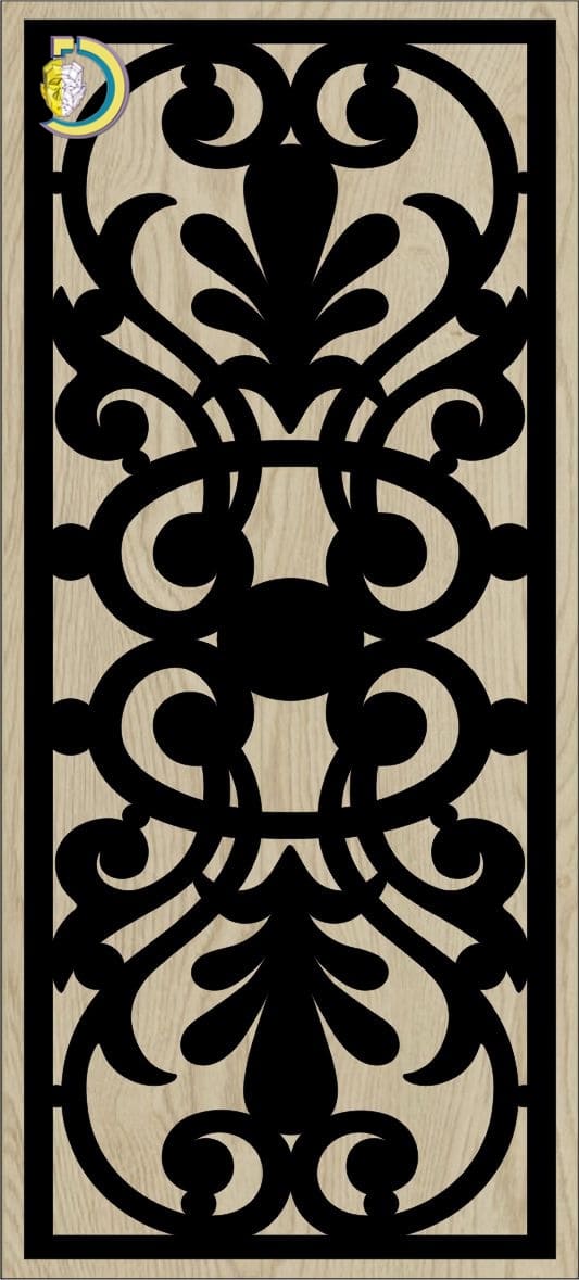 Decorative Slotted Panel 429 Pattern PDF File