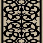 Decorative Slotted Panel 431 Pattern PDF File