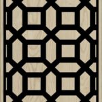 Decorative Slotted Panel 434 Pattern PDF File