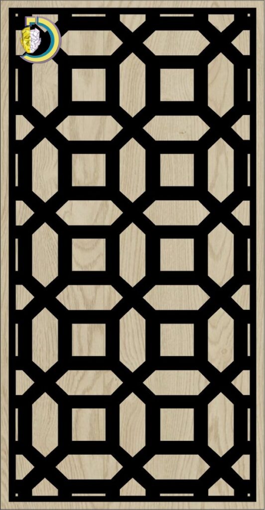 Decorative Slotted Panel 434 Pattern PDF File