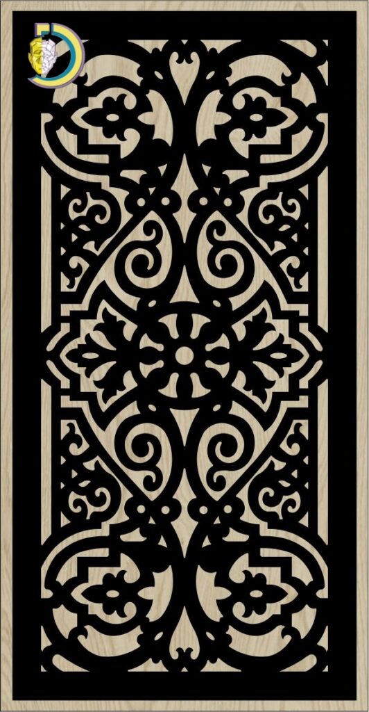 Decorative Slotted Panel 437 Pattern PDF File