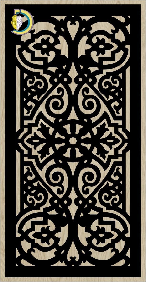 Decorative Slotted Panel 437 Pattern PDF File