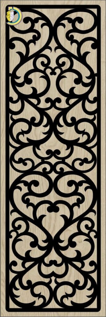 Decorative Slotted Panel 438 Pattern PDF File