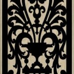 Decorative Slotted Panel 44 Pattern PDF File