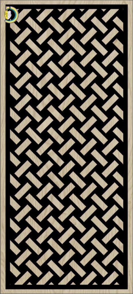 Decorative Slotted Panel 442 Pattern PDF File