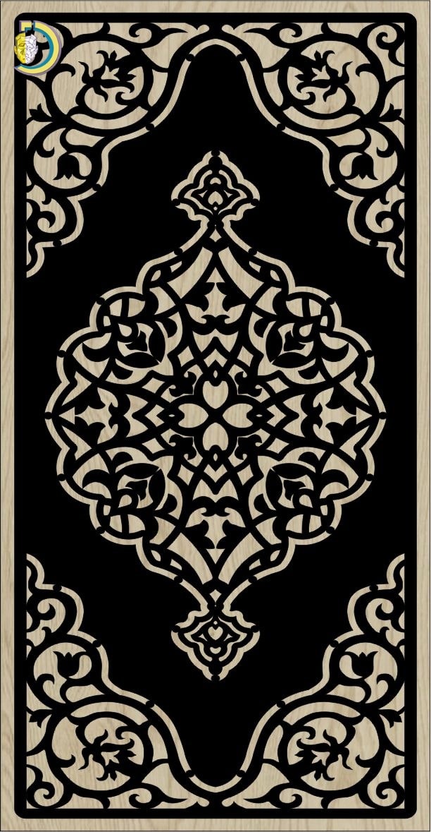 Decorative Slotted Panel 443 Pattern PDF File