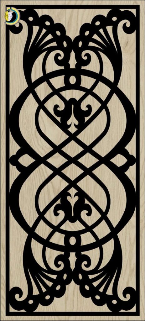 Decorative Slotted Panel 445 Pattern PDF File