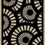 Decorative Slotted Panel 447 Pattern PDF File