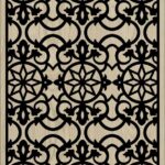 Decorative Slotted Panel 450 Pattern PDF File