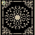 Decorative Slotted Panel 451 Pattern PDF File