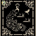 Decorative Slotted Panel 452 Pattern PDF File