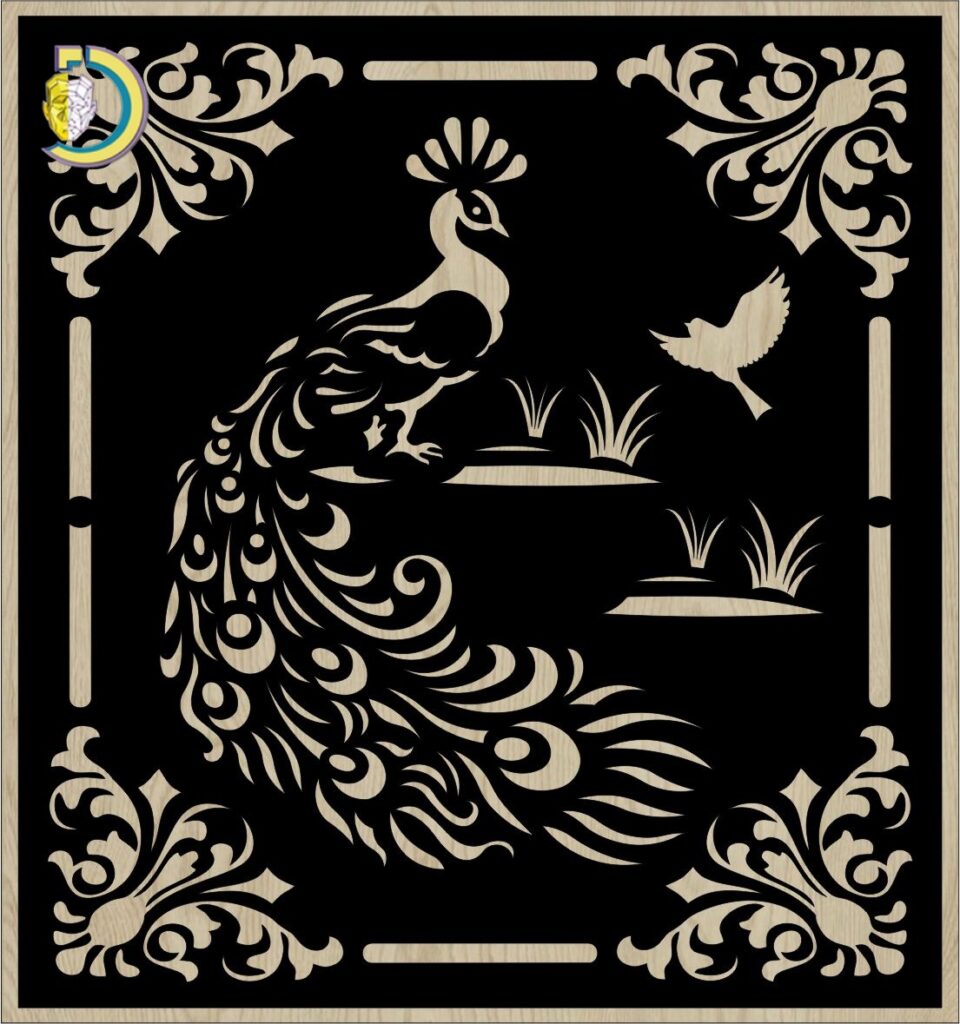 Decorative Slotted Panel 452 Pattern PDF File