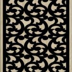 Decorative Slotted Panel 453 Pattern PDF File