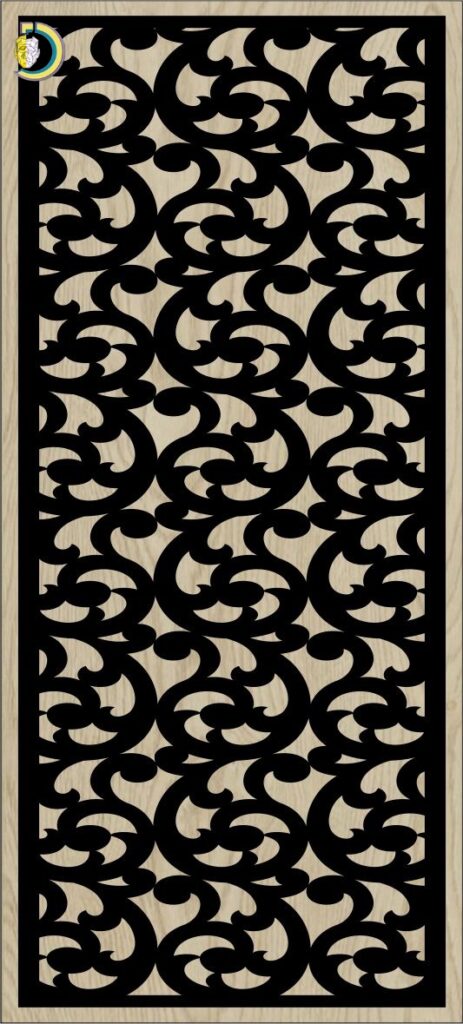 Decorative Slotted Panel 453 Pattern PDF File