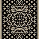 Decorative Slotted Panel 455 Pattern PDF File