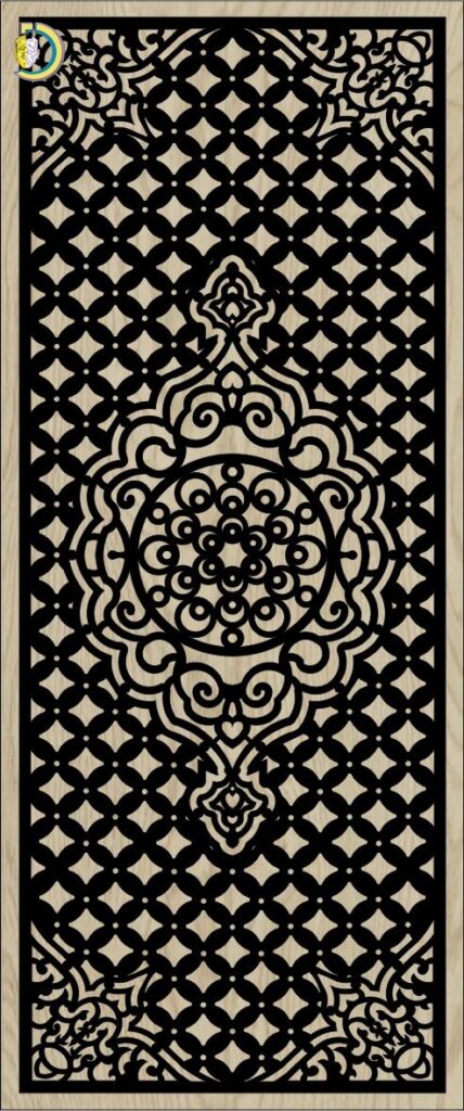 Decorative Slotted Panel 455 Pattern PDF File