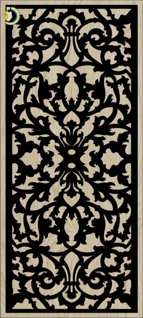 Decorative Slotted Panel 457 Pattern PDF File