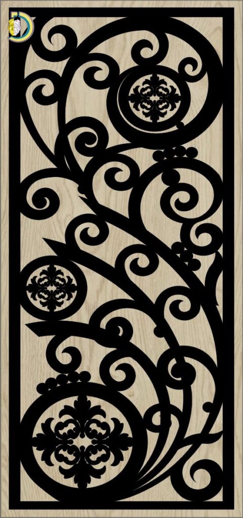 Decorative Slotted Panel 462 Pattern PDF File