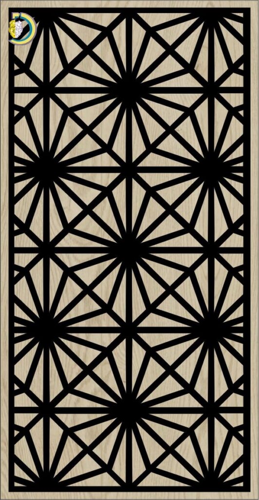 Decorative Slotted Panel 475 Pattern PDF File