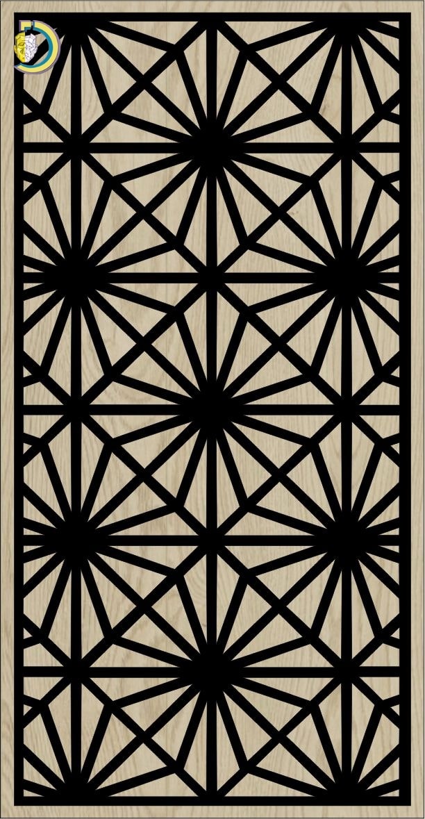 Decorative Slotted Panel 475 Pattern PDF File