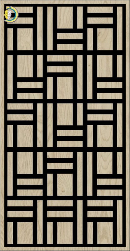 Decorative Slotted Panel 476 Pattern PDF File