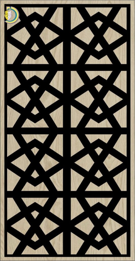 Decorative Slotted Panel 478 Pattern PDF File