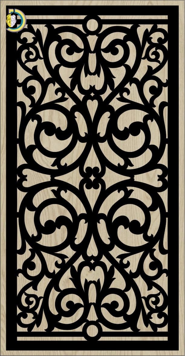 Decorative Slotted Panel 479 Pattern PDF File