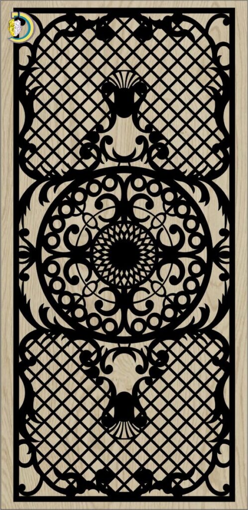 Decorative Slotted Panel 480 Pattern PDF File