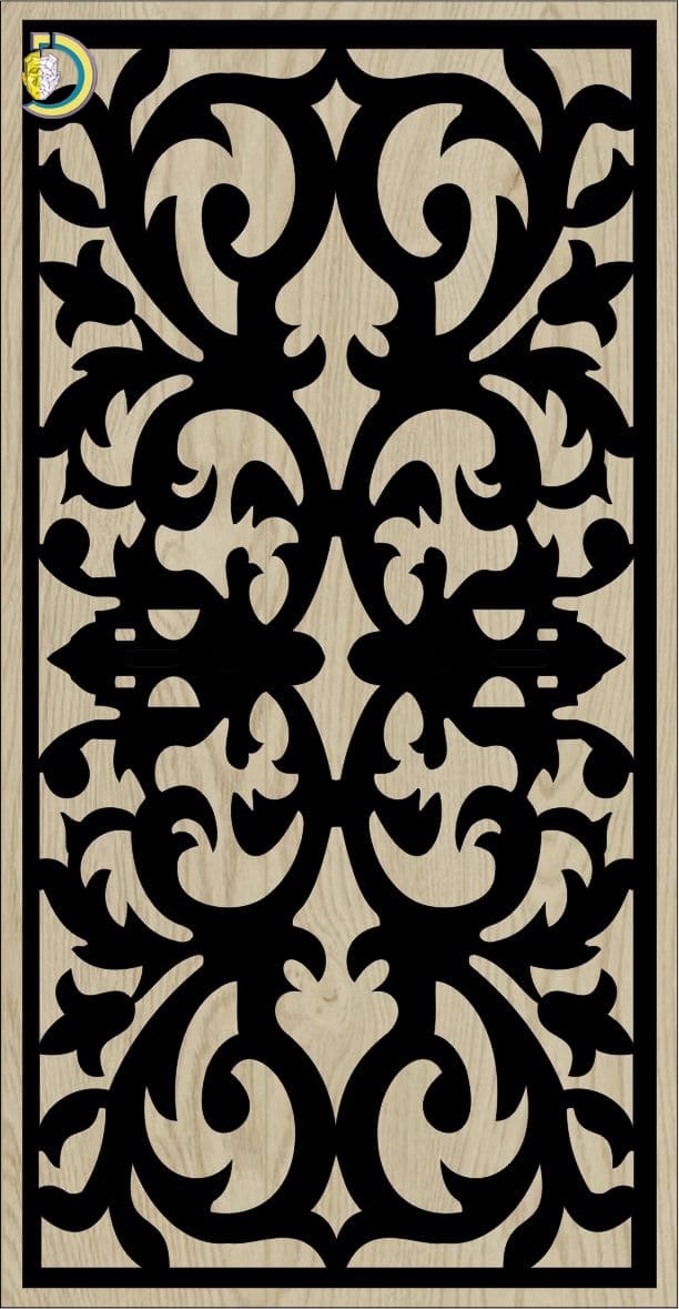 Decorative Slotted Panel 482 Pattern PDF File