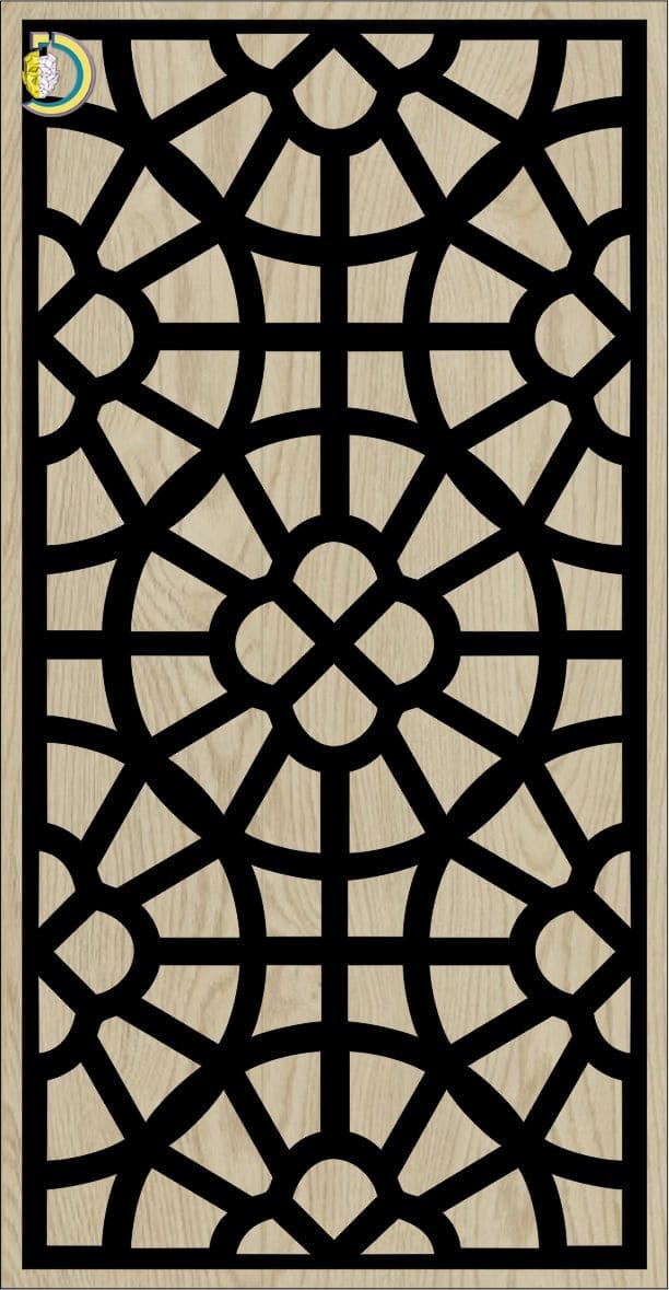 Decorative Slotted Panel 484 Pattern PDF File