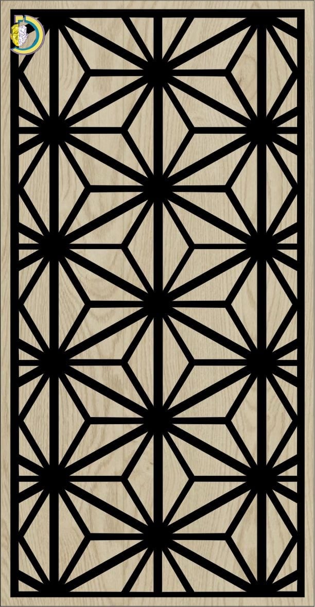 Decorative Slotted Panel 485 Pattern PDF File