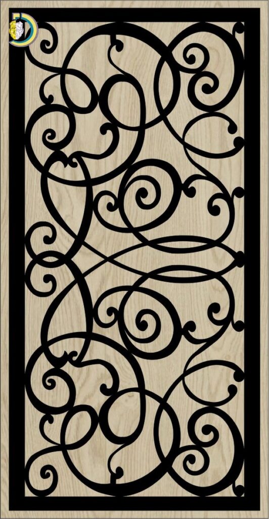 Decorative Slotted Panel 486 Pattern PDF File