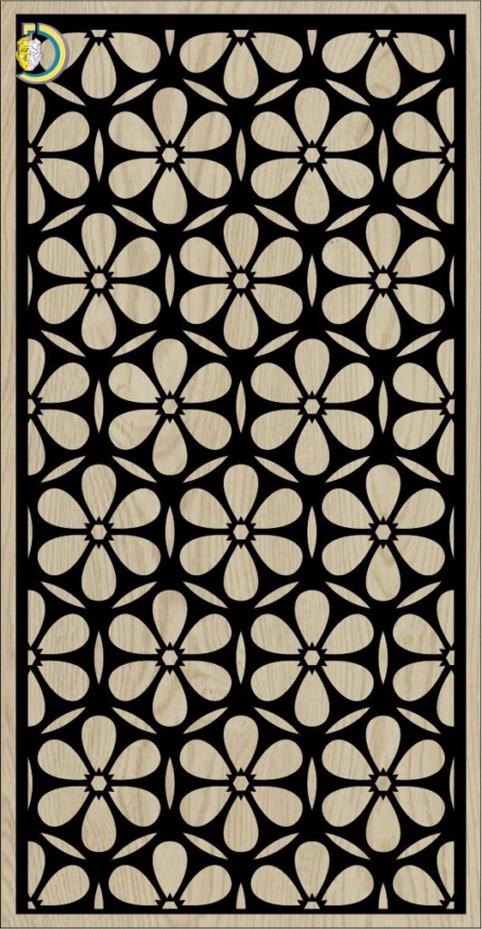 Decorative Slotted Panel 487 Pattern PDF File