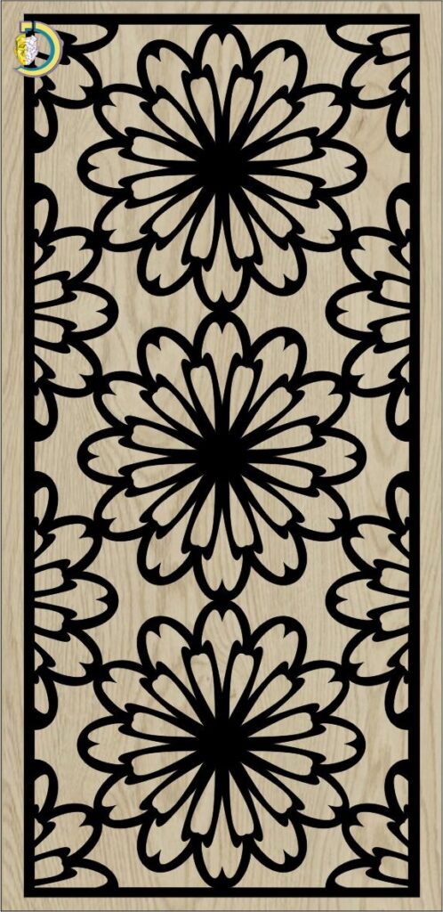 Decorative Slotted Panel 488 Pattern PDF File