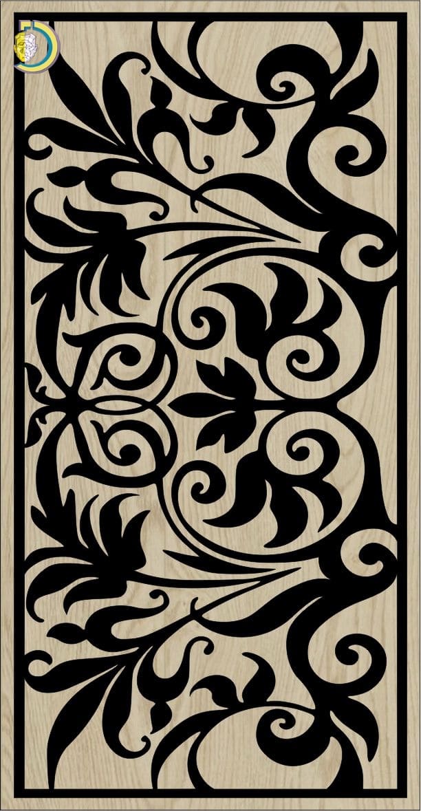 Decorative Slotted Panel 492 Pattern PDF File