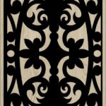 Decorative Slotted Panel 493 Pattern PDF File