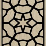 Decorative Slotted Panel 494 Pattern PDF File