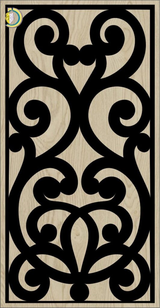 Decorative Slotted Panel 498 Pattern PDF File