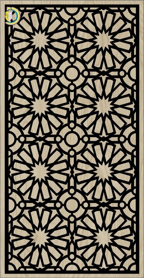 Decorative Slotted Panel 500 Pattern PDF File